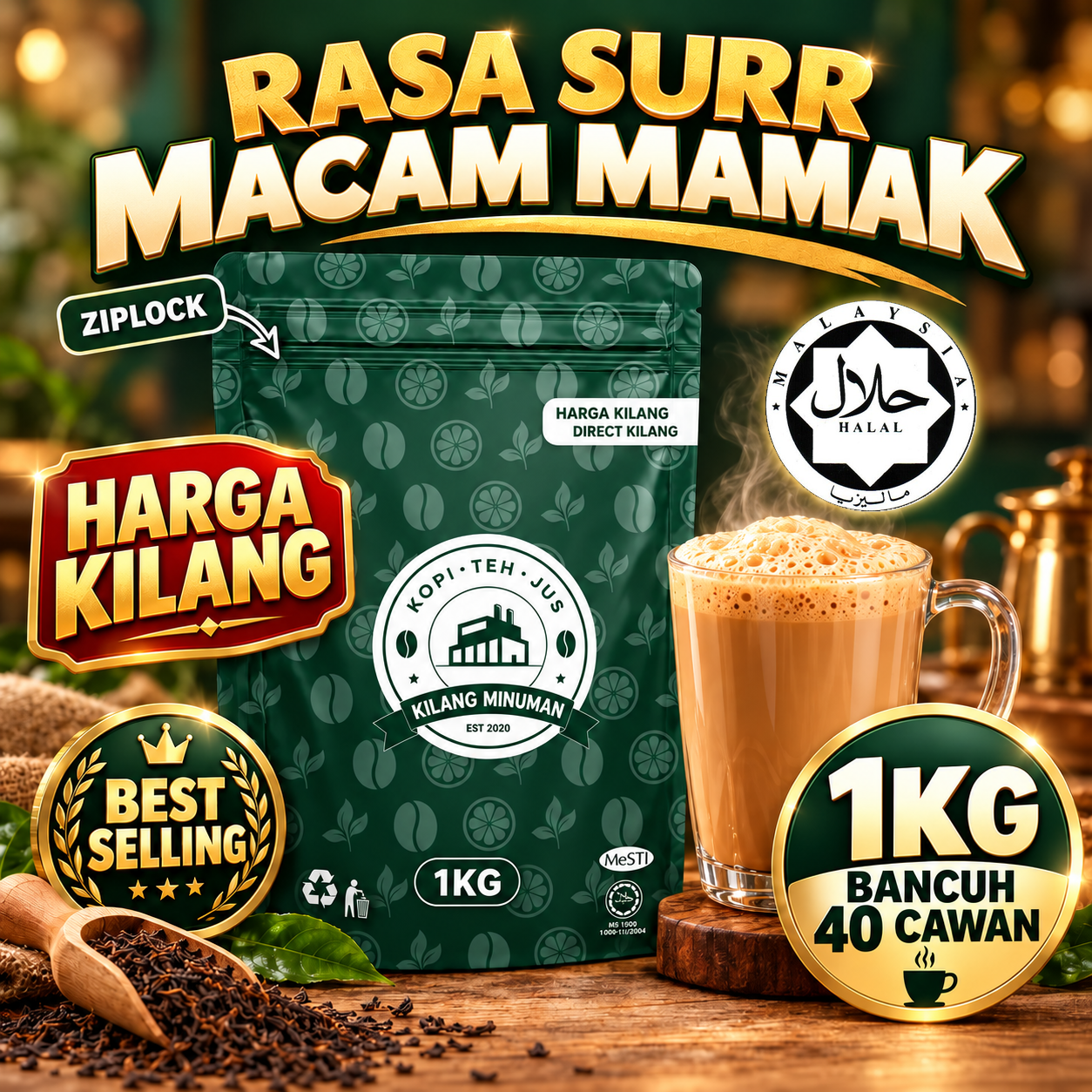 Teh Tarik 1KG